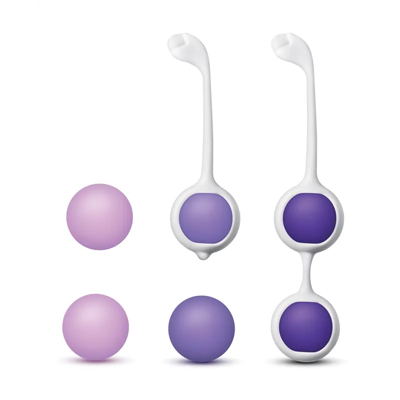 Kegel Training Kit with Six Progressive Balls