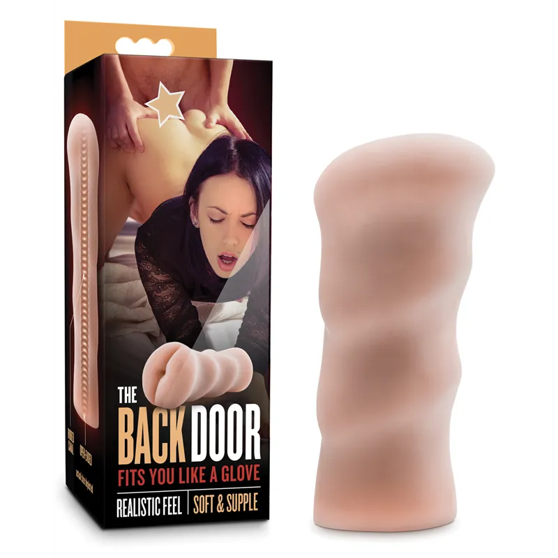 X5 Men Back Door Anal Masturbator with Open-Ended Design