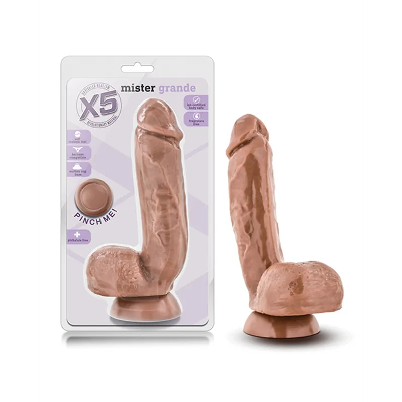 Realistic Dildo with Suction Cup Base