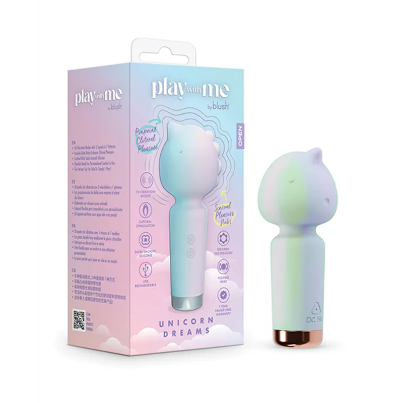 Unicorn Dreams Clitoral Vibrator with Flexible Head