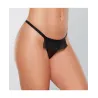 Adore Tie Mesh Front with Flounce Open Bow Back Panty