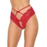 Lace Hipster Panty with Bow Detail