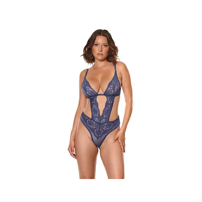 Twilight Fever Underwire Lace Teddy