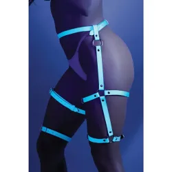 Glow in the Dark Leg Harness with Buckle Closures