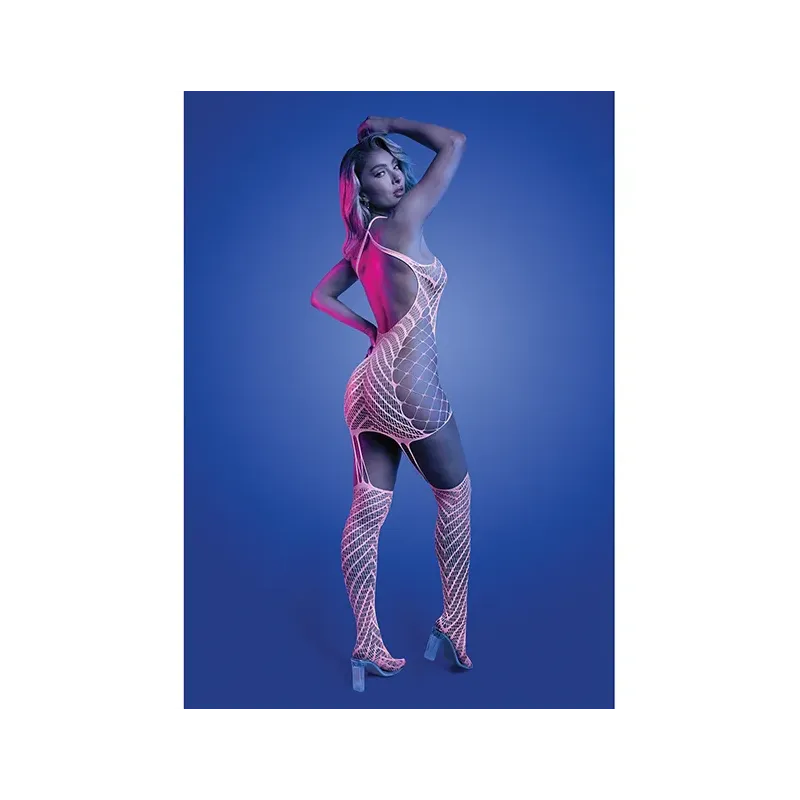 Glow-in-the-Dark Bodystocking Dress