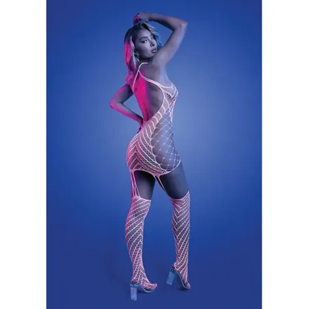 Glow-in-the-Dark Bodystocking Dress