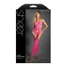 Sheer Halter Bodystocking with G-String Set