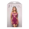 Leopard Knit Cut-Out Dress