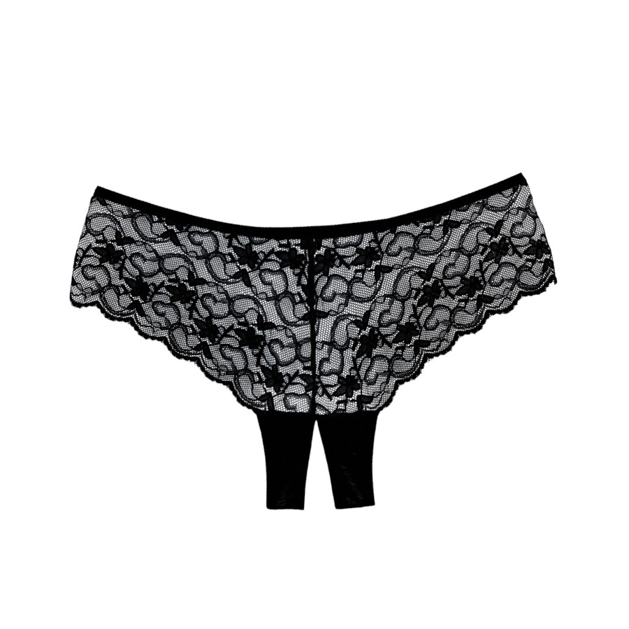 Adore Sweetheart Panty Black O/S