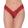Sheer Lace V-Thong | LunaVixen
