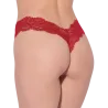 Sheer Lace V-Thong | LunaVixen