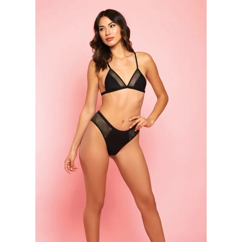 Amnesia Haze Bra and Panty Set