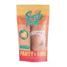 Crotchless Thong with Edible Lube Packets