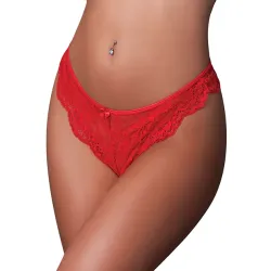 Sugar High Split Crotch Lace Panty