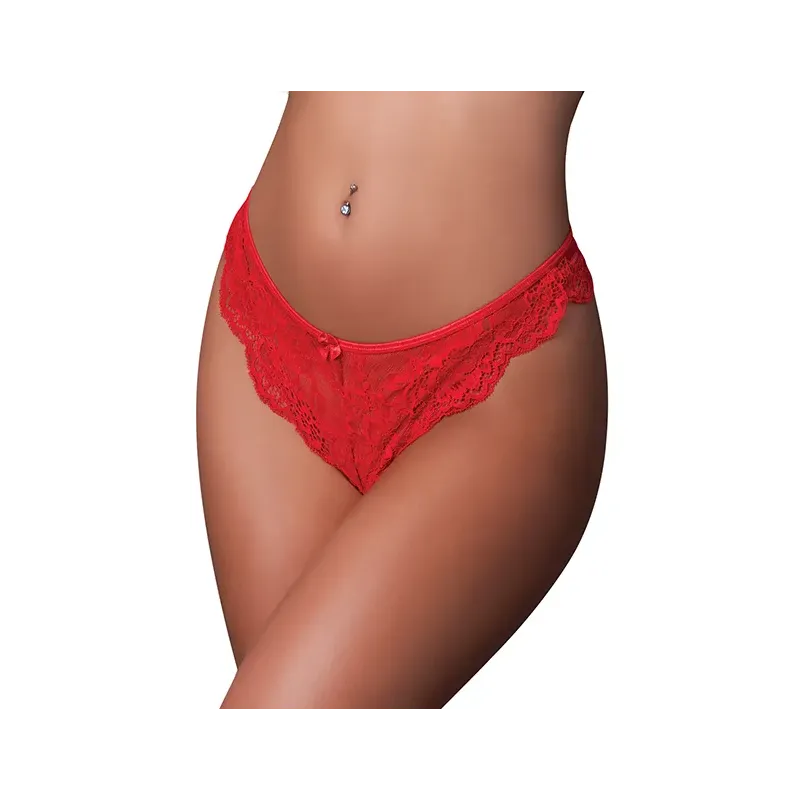 Sugar High Split Crotch Lace Panty