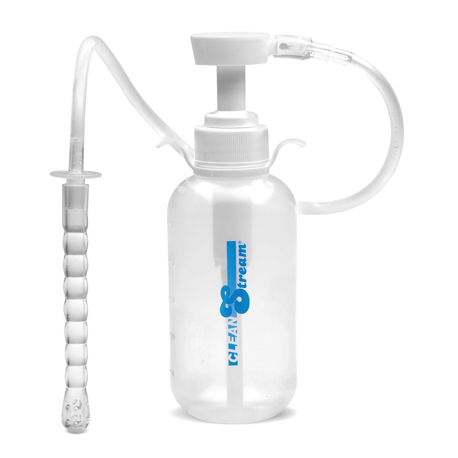 Cleanstream Pump Action Enema Bottle w/Nozzle