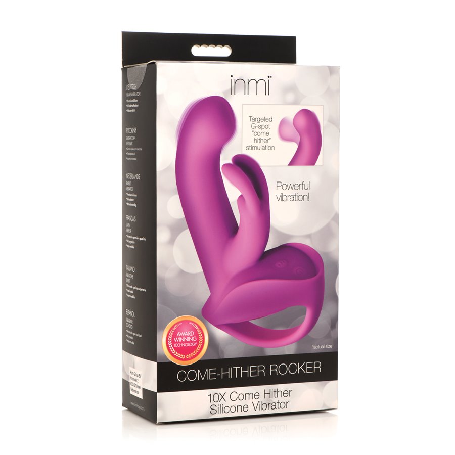 Inmi Come Hither Rocker 10X Silicone Vibrator