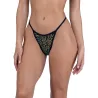 Sequin Fishnet Bottom with Puckered Back
