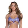 Shimmer Top with Underboob Cutout