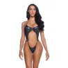 Shimmer Teddy with Ring Detail