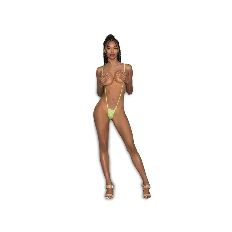 Jeweled Light Dancewear Panty Sling