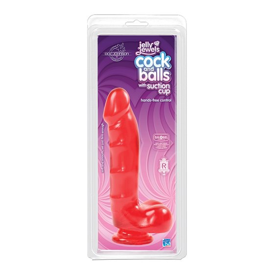 Jelly Cock with Suction Cup