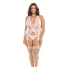Noah Soft Cup Merry Widow with Garter Straps and G-String