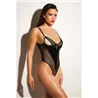 Fishnet and Vinyl Peek-A-Boo Shelf Cup Teddy