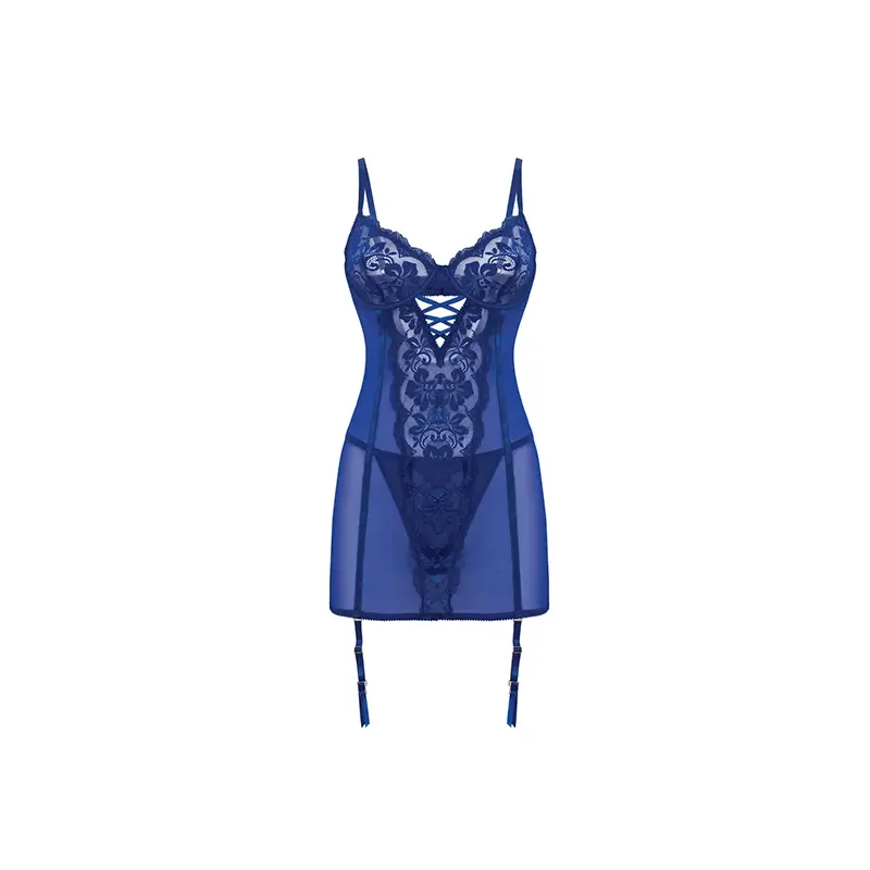 Kehlani Underwire Babydoll with Detachable Garters and G-String