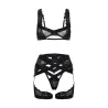 Thalia Mesh and Lace Underwire 3-Piece Set