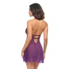 Kennedy Lace and Mesh Babydoll with G-String