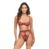 Arielle Lace Unlined Underwire Set with Ring Detail