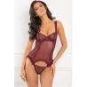 Ruffle Teddy Two-Piece Set in Red