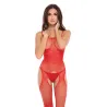 Sparkle Rhinestone Crotchless Bodystocking