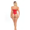 Strapless Bodysuit in Nylon and Spandex