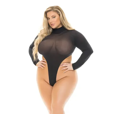 High AF Nylon Bodysuit