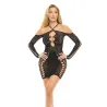 Animal Print Mini Dress with Stretch Fit