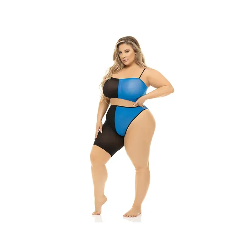 Block You Out Bandeau and Bottom Set