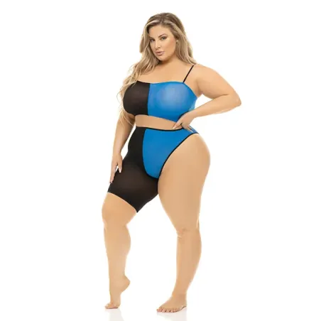 Block You Out Bandeau and Bottom Set