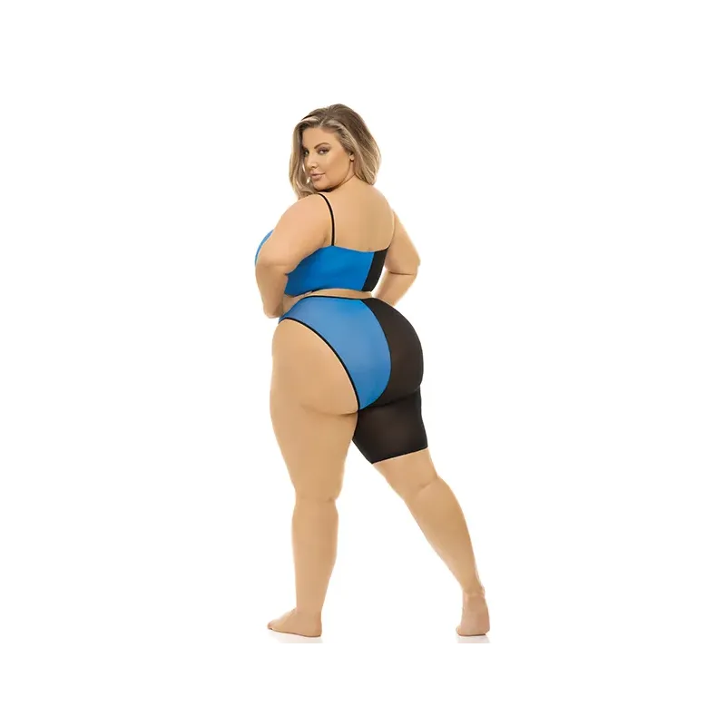 Block You Out Bandeau and Bottom Set