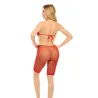 Fill Me In Bodystocking in Red