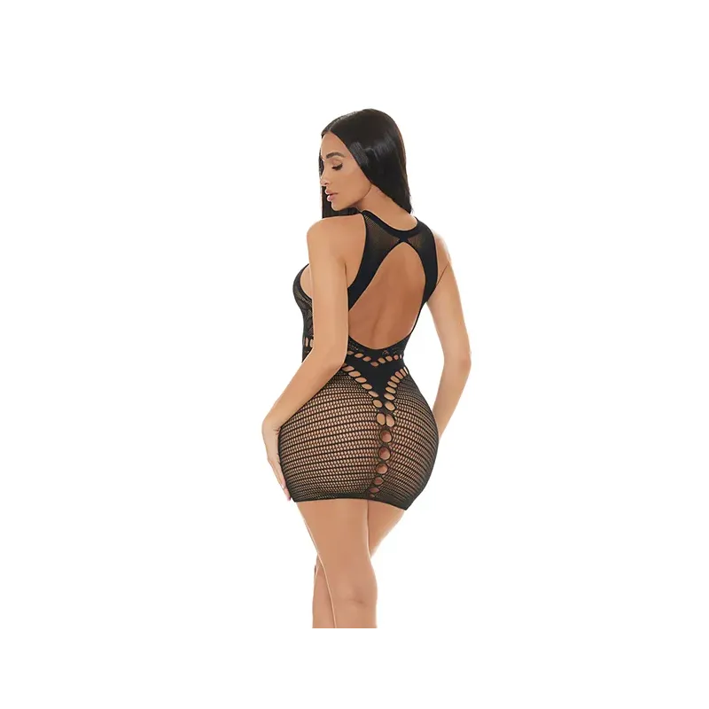 Money-Core Bodystocking Dress