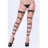 Ruffled Lace Top Leg Wraps