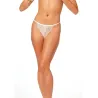 Lace G-String with Pearl Back