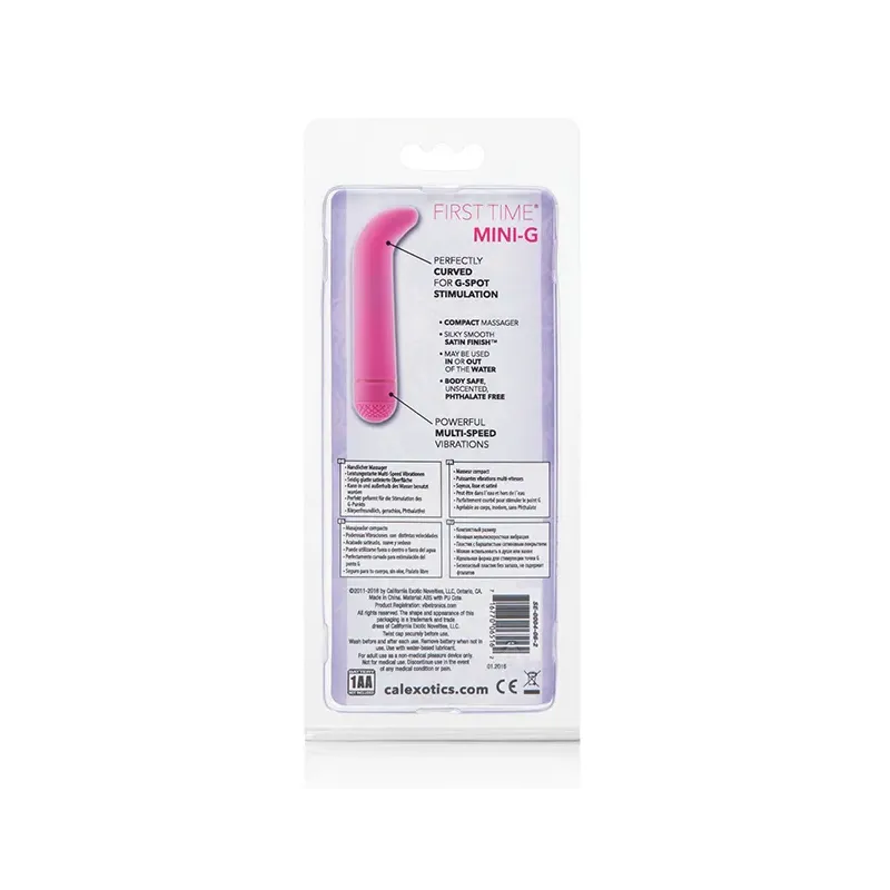 Mini G-Spot Vibrator with Curved Tip