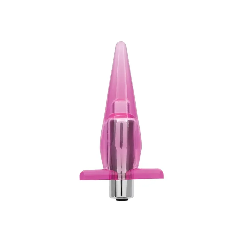 Mini Vibrating Butt Plug with Removable Stimulator