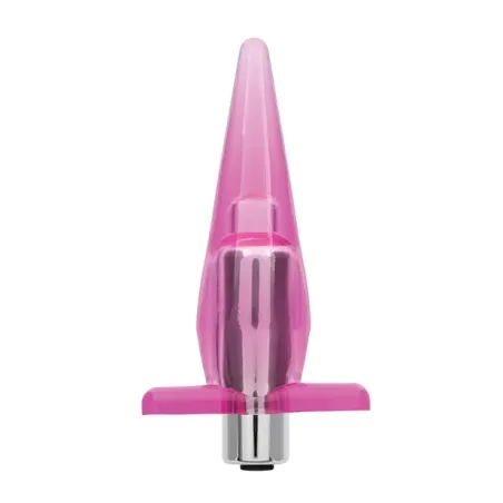 Mini Vibrating Butt Plug with Removable Stimulator
