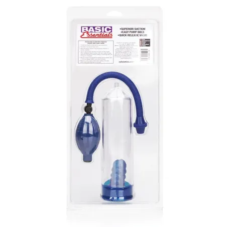Vibrating Penis Pump with Clear Cylinder