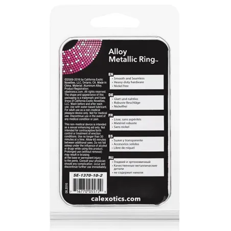 Aluminum Cock Ring Medium