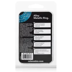 Aluminum Cock Ring XL in Silver
